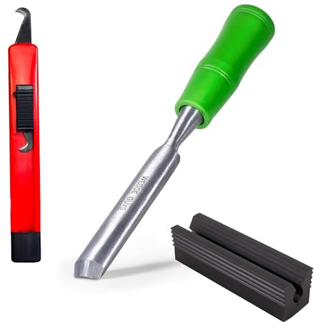 Wedge Guys Rubber Vise Clamp & Kits with Retractable Hook Blade and Grip Remover for Regripping Golf Clubs Wedges Irons Drivers Putters