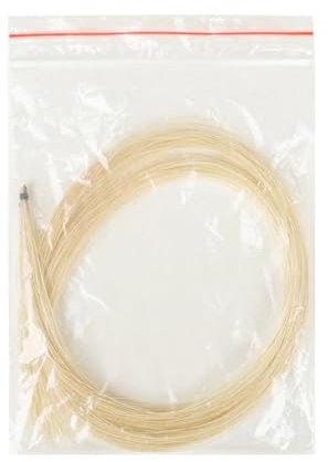 Louttary Las Razas Naturales de Violín Reemplazan el Violín de Pelo , Accesorios de Piezas de Violín de Música de Cuerda de de Violín 3/4,70 cm