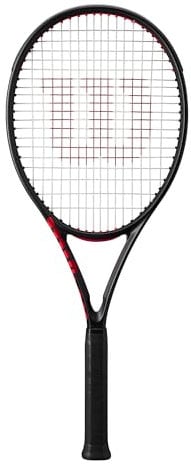Wilson Clash 100L V3 - Raqueta de tenis de rendimiento para adultos, tamaño de agarre 2-4 1/4 pulgadas