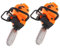 Toddmomy 2pezzi Mini Motosega Miniatura Per Giocattoli Da Giardino Simulazione Realistica Accessori Per Casa Delle Bambole e Decorazioni Giocattolo Sicuro Per Collezionisti