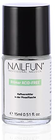 NAILFUN Haftvermittler säurefrei ACID-FREE 15ml für Gelnägel - UV Gel - Acryl Modellagen - Shellack