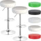 2er Set Barhocker Küchenhocker Barstuhl Tresenhocker Loungesessel Stuhl - Star - X2-Silber