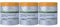 Colorus 3 x Goldband Abdeckfolie mit Klebeband 30cm x 33m (99m) Malerband Klebeband mit Abdeckfolie | Abklebeband mit Folie, Innen u. Außen | Folie zum Fenster abkleben | Klebeband mit Folie