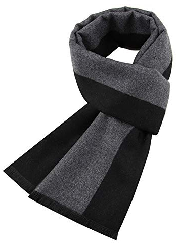 Ueither Herren Weich Warm Herbst und Winter Schal Komfortabel Eleganter Tartan Schals (180cm x 30cm, Farbe 32)