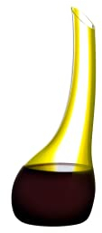 RIEDEL Dekanter Cornetto Confetti - Gelb, klares+gelbes Kristallglas, handgefertigt