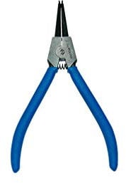 Pince pour circlips extérieurs - Becs usinés droits - L. 250 mm