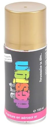 Paris Prix Bombe de Peinture Street Art 150ml Or