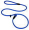 Dog Slip Leads Leash, 4.5FT Durable Puppy Rope Leashes Collar Nylon Dog Training Walking Lead Leashes for Small Medium Dogs (Blue)