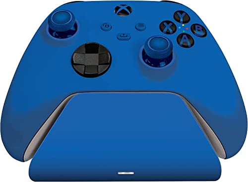 Razer Universal Quick Charging Stand (Robot Blue) - Soporte de carga rápida para mandos de Xbox (carga rápida, compatibilidad universal para mandos nuevos y antiguos) Azul
