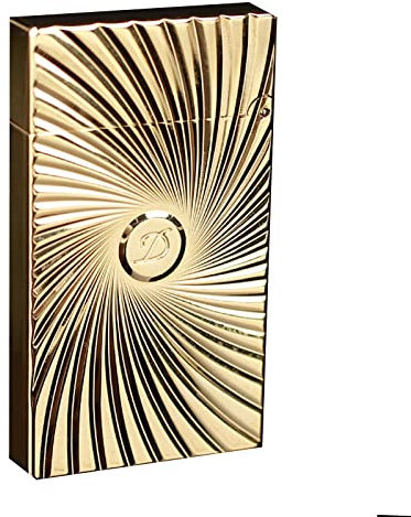 Retro Mechero Queroseno Antiviento Mecheros Cigarros Encendedor Mechero Barbacoa Encendedor de Camping Cocina BBQ Obsequio Oro,A