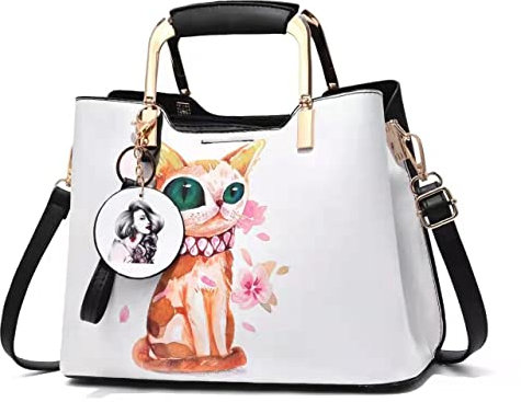 Nevenka Geldbörsen und Handtaschen für Damen, Tragegriff, Schultertaschen, Damen, Leder-Taschen, 12, Small