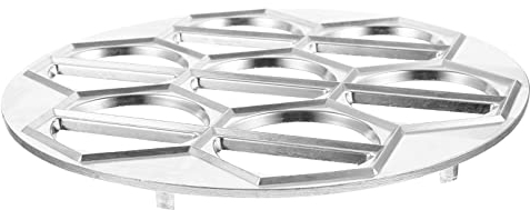 Luxshiny Knödelform Pierogi Press Pierogi- Hersteller Pierogi-maker-presse Wonton Form Ravioli-maker- Perogien Teigtaschen Maker Gyoza-presse Notwendigkeit Automatisch Aluminiumlegierung