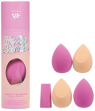 Yes Studio Hey Big Blender - Set of 5 Assorted Cosmetic Beauty Blenders