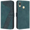 OKZone Coque pour Huawei Honor 8X, Etui Protection Housse Premium en Cuir PU Portefeuille Étui Téléphone [Fermoir Magnétique] [Fentes pour Cartes] Flip Case pour Huawei Honor 8X（Vert