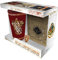 ABYSTYLE HARRY POTTER - Caja de regalo con tarjeta de merodeador (cristal, XXL+pin's + cuaderno
