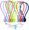 Lusofie 10 PCS Magnetic Cable Ties Reusable Silicone Magnetic Cord Ties Cable Organizer for Organizing, Bookmark Whiteboard Fridge Magnets