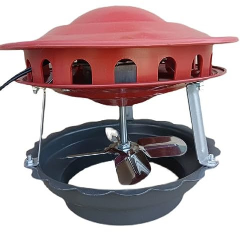 JHKJ 80 W Saugzugventilator für Schornstein, Haushalts-Dachkamin-Abluftrauchmaschine, Gebläse für Ofenheizungsabzug