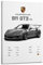 LADV 911 GT3 RS Stats Poster grau Rennsport Auto Dekorative Malerei Leinwand Wandbild Bild 30 x 45 cm