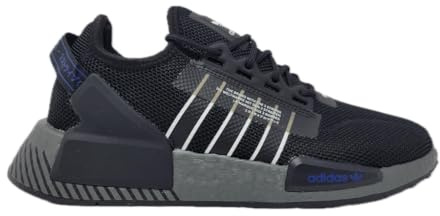 adidas Herren NMD R1 V2 Freizeitschuhe, schwarz grau, 48 EU