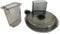 Genuine OEM Replacement Part for Ninja Food Processor BN600 BN601 BN602 (Lid and Pusher)
