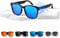 Wireless Bluetooth Glasses for Men Women Shades Sun Protection Polarised Smart Sunglasses with Open Ear Earbuds, Wireless Polarized Fishing Driving Hiking Sports Sunglasses with Bluetooth Speaker