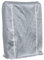 vidaXL Leñero con Protector de Lluvia 100x25x150 cm Acero galvanizado, Almacenamiento de leña, Soporte para leña para Chimenea, Almacenamiento de leña para Interior