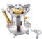 PXDOHQAW Hornillo de Gasolina para Camping,O Inoxidable,O Inoxidable Espesado/B