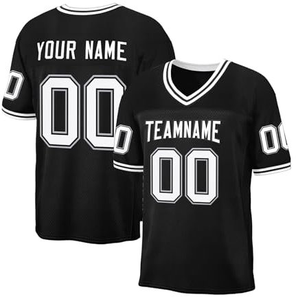 American Football Kostüm Damen T-Shirt Personalisiert Football Kostüm Herren Tshirt Personalisiert Deutschland Trikot Rugby Trikot Football Kostüm Herren Fußballtrikot Trikot