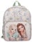 Depesche 13306 TOPModel Summer Feeling - Rucksack in Rosa, mit Model Motiv und Blumen Muster, Tasche mit verstellbaren Trägern und Fronttasche