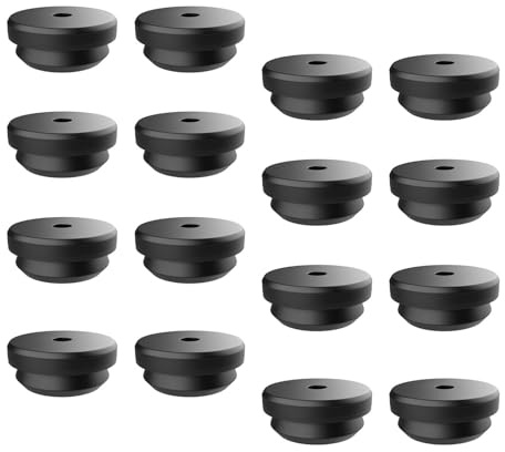 Uqezagpa 16PCS Rubber Plugs for Stove Screw Protections and Hob Caravans Cooker Replacement