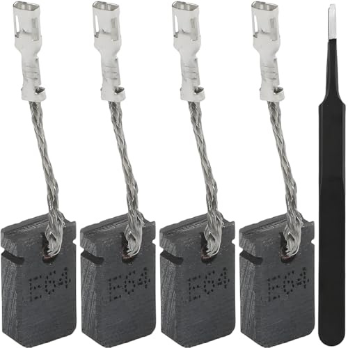 ZHUROUPU Escobillas de carbón de 6 x 10 x 15 mm para BOSCH GWS 1000, 1100 | para GWS 1400 14-125, 14-150, 15-150, 10-125 C/CI/CIH, 1607014176, escobillas de carbón para amoladora angular