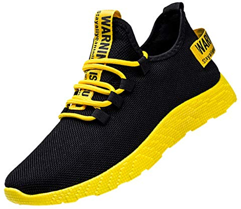 Zapatillas para Correr Hombre Zapatos Ortopédicos Cómodos Casuales de Gran tamaño Running Jogging Malla Transpirables sin Cordones Calzado Caminar Tenis