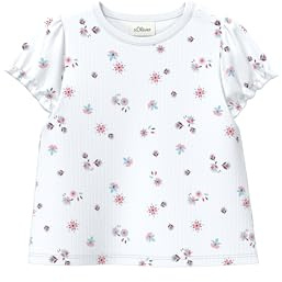 s.Oliver Rippshirt im A-Shape mit Puffärmeln
