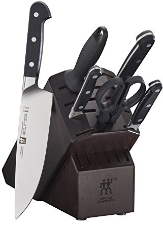 ZWILLING Pro Messerblock-Set, 7-teilig 7-pc walnuss