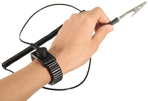 Werse Anti Statische ESD Einstellbare Handgelenk Band Entladung Band Boden Metall Armband