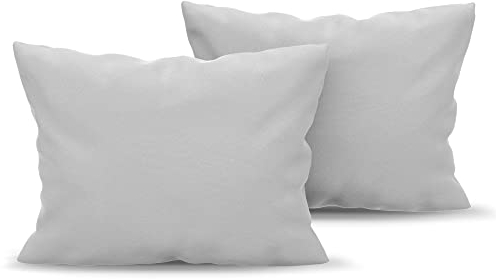 Kissenbezug 40x80 Grau 2er Set Mikrofaser Oeko-TEX Zertifiziert Dreamzie - Kopfkissenbezug 40x80 Weich