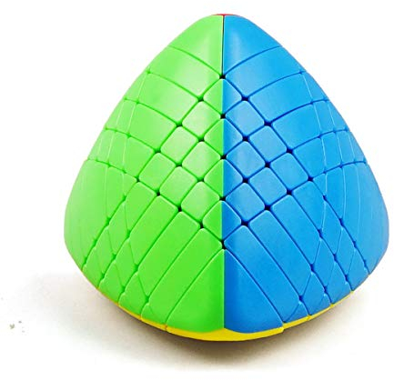 FunnyGoo Shengshou 6x6 Zongzi Reis Knödel Mastermorphix Zauberwürfel Puzzle Geschwindigkeit Würfel Spielzeug Stickerless + eine weiße Farbe Würfel Stehen