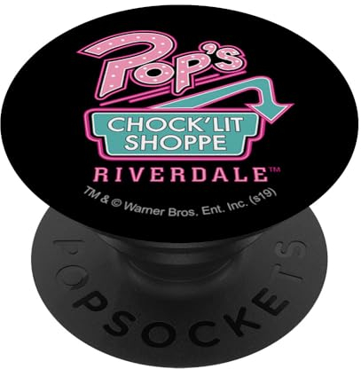 PopSockets Riverdale Pops Chock'Lit Shoppe PopSockets PopGrip: Ausziehbarer Sockel und Griff für Handys/Tablets mit Tauschbarem Top