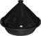 WEB2O Tajine Induction et Vitro-céramique INOX Noire 30,20 x 30,20 x 23 cm