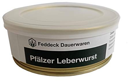 Dosenwurst Pfälzer Leberwurst, 200 g, MHD 10 Jahre
