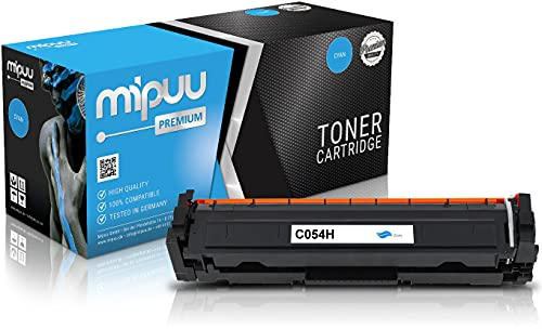 Mipuu Toner kompatibel zu Canon 054H 3027C002 XXL Cyan für Canon I-Sensys LBP621cw LBP623 LBP623cdw MF643cdw MF645cx LBP620c LBP621 LBP623cw MF640
