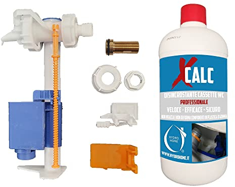 Universal-Schwimmer für Einbau-WC-Kassetten kompatibel mit verschiedenen Marken GEBERIT, GROHE, VALSIR, TECE, KARIBA + XCALC Antikalk-Behandlung by HYDRO HOME