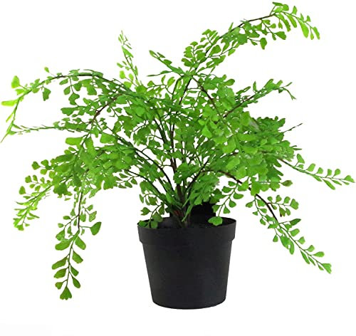 Leaf Design UK Realistic Large Artificial Foliage Plant with Pot Palm, 50cm, AZ-FOLIAGE