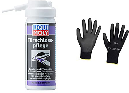 Iloda 1xLM 50ml Türschloss-Pflege 1528, Türschlossenteiser + 1x Schutzhandschuhe