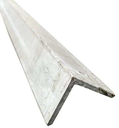 KIMETALS Galvanised Mild Steel Sections | Angle Iron, Square Tube, Rectangle Tube, Flat Bar (Angle Iron - 40mm x 40mm x 3mm, 1000mm)