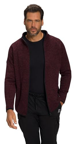 Jay-PI Jay-PI Strickfleece-Jacke aubergine 7XL 802394540-7XL