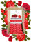 16 Red Roses Wax Melts: 16 x 5 g Heart Shaped Valentines Gifts for Her or Him, Vegan Friendly, Romantic Anniversary Presents, Valentine Candle Alternative, Use as Valentines Decorations