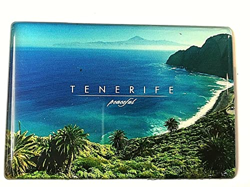 Teneriffa Magnet Spanien Kühlschrankmagnet Tenerife Fridge Magnet Souvenir Reiseandenken Tenerife Spain