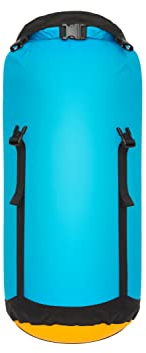 Sea to Summit - Evac Compression Dry Bag UL L 20L - Kompakte & wasserdichte Tasche - Ultraleicht - Rollverschluss - Wandern & Paddelsport -24.2 x 24.2 x 47.6cm - Atoll Blue - 110g
