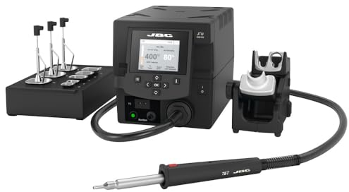 JBC Heißluft-Reparaturstation TESE, 2B, mit Abziehständer und Zubehör TESE-2B (Heißluftstation Hochleistungs Reworkstation) Leistung: 300 W/Temperaturbereich: 150-450 °C